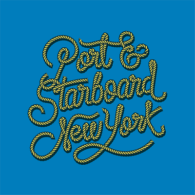 Graphics PORT & STARBOARD branding design graphic design illustration logo typography vector