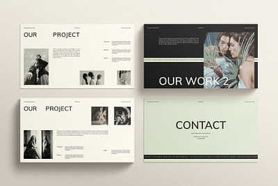 Portfolio Presentation Template #4 app branding design graphic design illustration logo typography ui ux vector