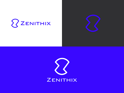 Zenithix Logo Design abstract app brand brand identity brandmark clean creative design logo logofolio logomark logotype minimal minimalist simple tech unique vector wordmark zenthix