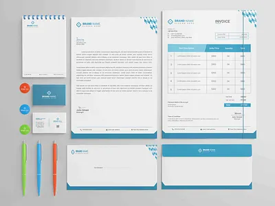 Stationery Design branding business card card design designer graphic design illustration logo