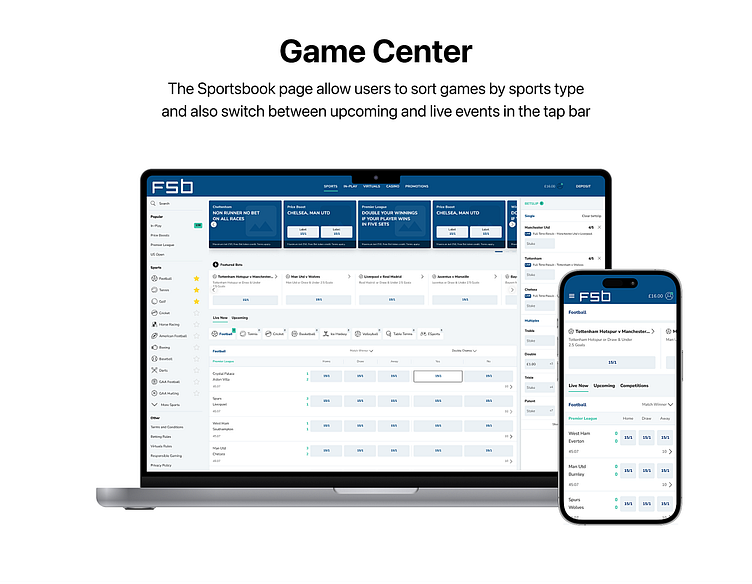 FSB Tech: Sportsbook Template by Leonardo Betti on Dribbble FSB Tech: Sportsbook Template by Leonardo Betti on Dribbble