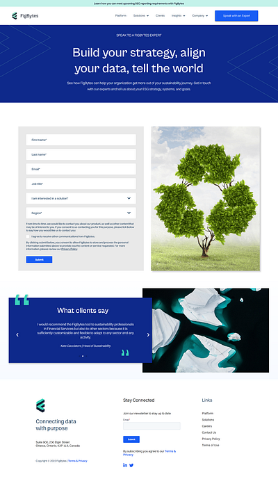 Contact us page design b2b website design design designing ui website design