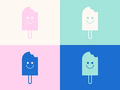 Warmer Weather Is Here bar design flat graphic design ice cream ice cream bar illustration minimal sketch