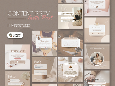 Engagement Instagram Template aesthetic alightment branding creator design engagement first shoot graphic design illustration instagram logo post social media template ui vector