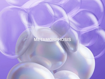 Metamorphosis 3d animation bubbles c4d cells cgi cinema4d digital art holographic irredescent metamorphosis microscopic motion graphics octane render organic pearl soft body summulation surrealism transformation vusual pleasure