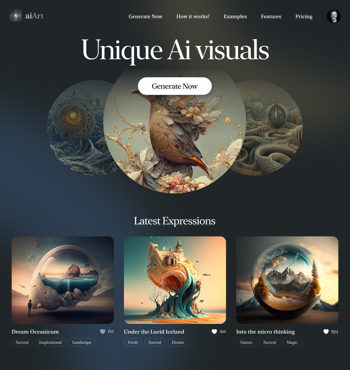 Visuals Generation with Ai by Andrius Kavaliauskas on Dribbble