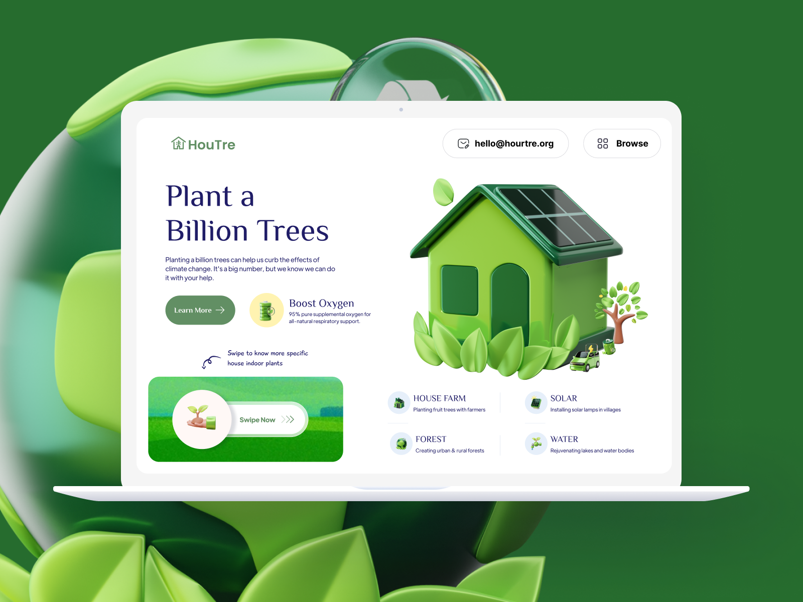 Houtre - Home Garden Services Website by Ashikur Rahman for Design ...