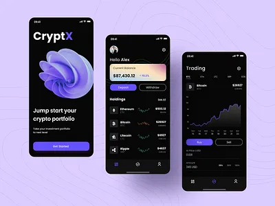 Crypto Wallet 3d app branding crypto cryptowallet design gradient graphic design illustration logo trading ui ux vector wallet web web3