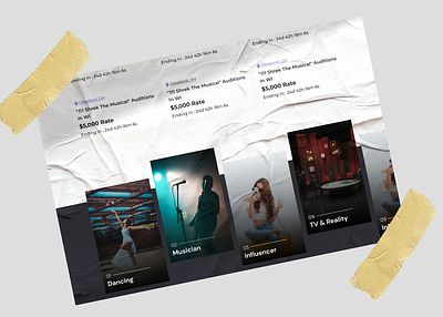 Audition Website | Landing Page Design audition branding creative design products dribbble figma graphic design landing page ui uiuxdesign userexperience uxdesign website website landing page
