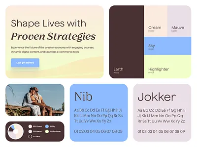 Type and Colors - 01 b2b b2b saas brand brand designer brand guide brand guidelines brand identity branding colors gradient logo modern saas type typography