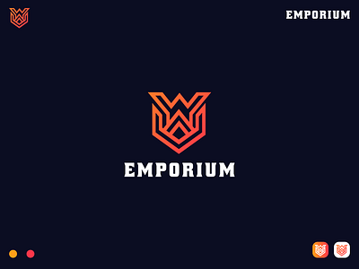 Emporium art brand brand identity branding brandmark creative design emporium graphic design illustrator logo logo design logofolio logomark vector wordmark