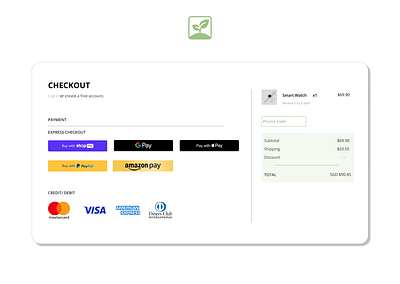 #DailyUI_2 - Credit Card Checkout check out dailyui page ui ux