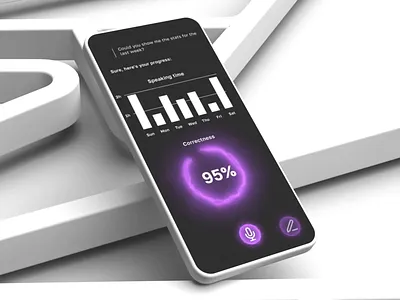 Mobile Application powered by AI ai animation application artificial intelligence mobile ui ux uxui