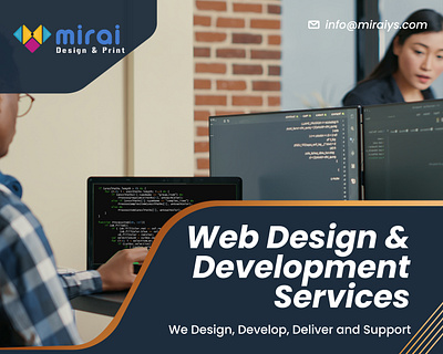 Mirai Design and Print Website Design Services