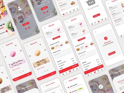 Cake Shop UI Mobile Design app bakery bakery shop cake app cake shop design interface mobile app mobile design mobile interface mobile ui ui ui design ux ux design