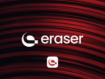 eraser logo design brand branding design graphic design logo