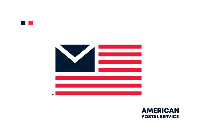 American Postal Service Logo Design By ‍p Tank On Dribbble