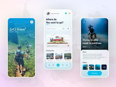 Holiday Planners 3d app booking app graphic design holiday holiday app holiday planner mobile tour guide travel travel agency travel booking travel guide travel order traveling trip guide ui ui travel uiux travel vacation