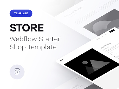 Store • Starter Website Template beryl category contact design download figma file home landing minimal product ressource starter store template theme ui webflow