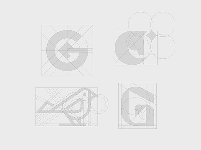 Logo constructions bird brand branding construction design elegant g graphic design grid horse illustration letter logo logo design logotype mark minimalism minimalistic modern sign