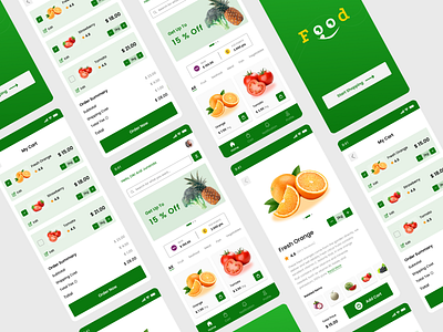 Food Apps clean ui delivery design food illustration logo restaurant simple ui ux