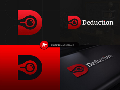 Deduction - Logo Design branding design graphic design indonesia logo logodesign vector