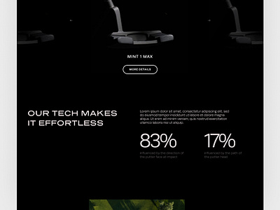 Putter—product site 2 identity layout minimal typography ui web