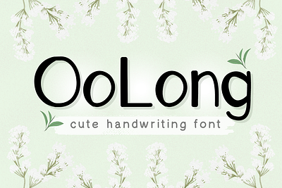 Oolong Font students font