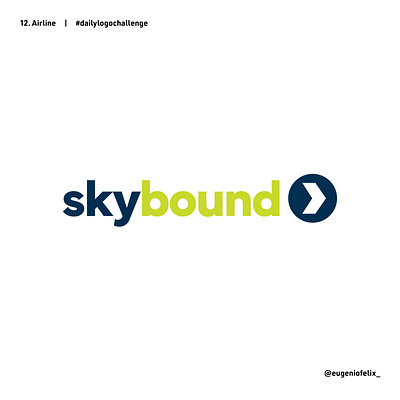 SkyBound | Daily Logo Challenge airline bound branding daily logo challenge design graphic design logo sky