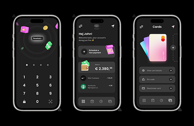 Crypto Wallet App Design 3d design app design crypto app design crypto wallet app mobile app design mobile design wallet app wallet app design