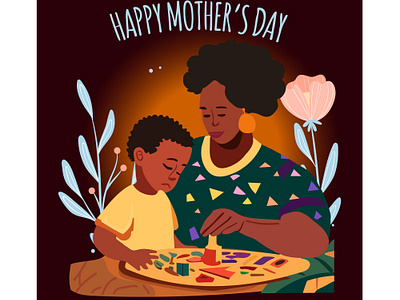 Mother's Day Flat illustration design flat design flat illustration graphic design happy mothers day illustration mothers day 2023 mothers day design 2023 mothers day flat illustration mothers day gift mothers day illustration mothers day vector design vector design mothers day