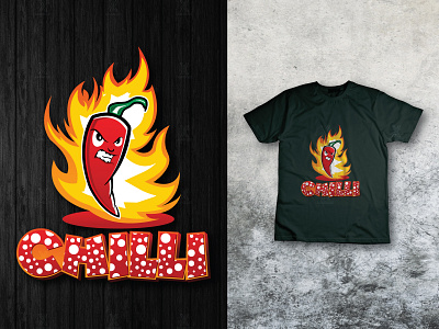 Chilli Vector T-shirt Design advertising chilli cool tshirt custom custom t shirt custom t shirt design design graphic design illustration streetwear t shirt t shirt design t shirt design t shirts treandy tshirt tshirt design typography vector vector graphic