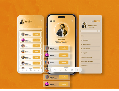 App Design: HOZTARZ Ui, Ux. app app design ui ux