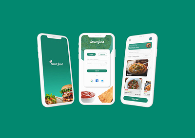 Food App | UI Design app branding design foodapp graphic design illustration logo typography ui ux vector