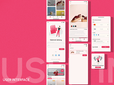 User Interface e-commerce app design ecommerce mobile ui userexperience userinterface