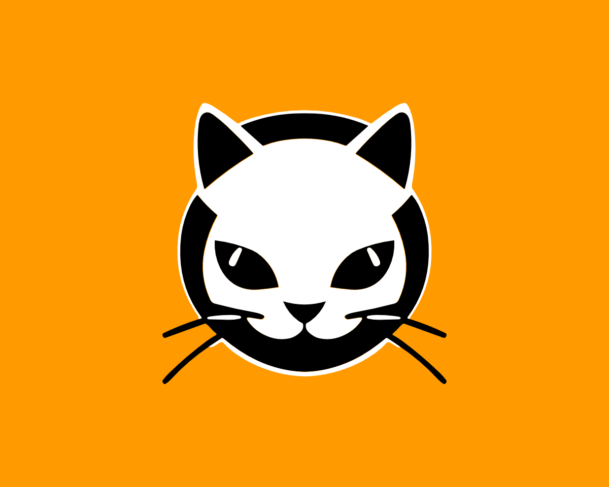 cat face logo