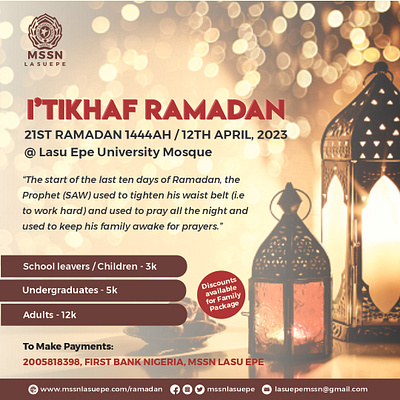 Ramadan Itikhaf Design design gold graphic design illustration islamic