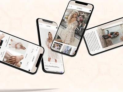 The Post design ecommerce mobile design ux web design