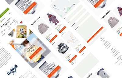 E-commerce: Kids clothing website design design ecommerce figma ui ux