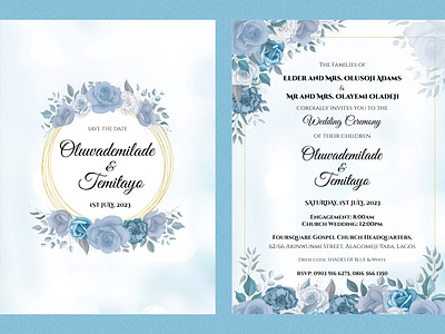 Wedding Invite design floral graphic design invitation wedding