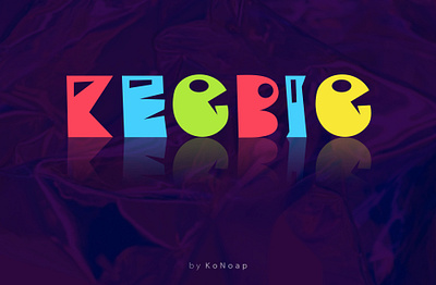 Kegbig Font branding design graphic design illustration logo typography vector