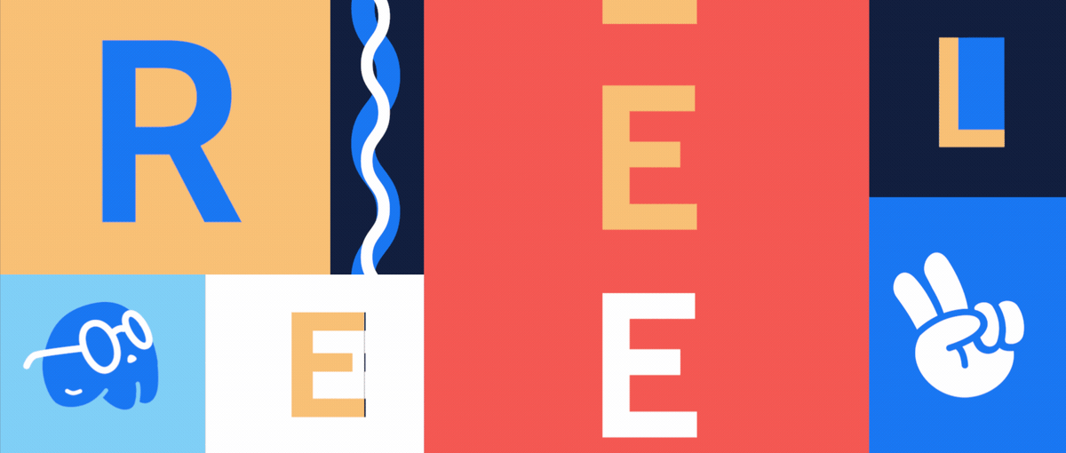 Reel animation art character color creative design graphic design illustration loop motion design motion graphics reel thumbnail