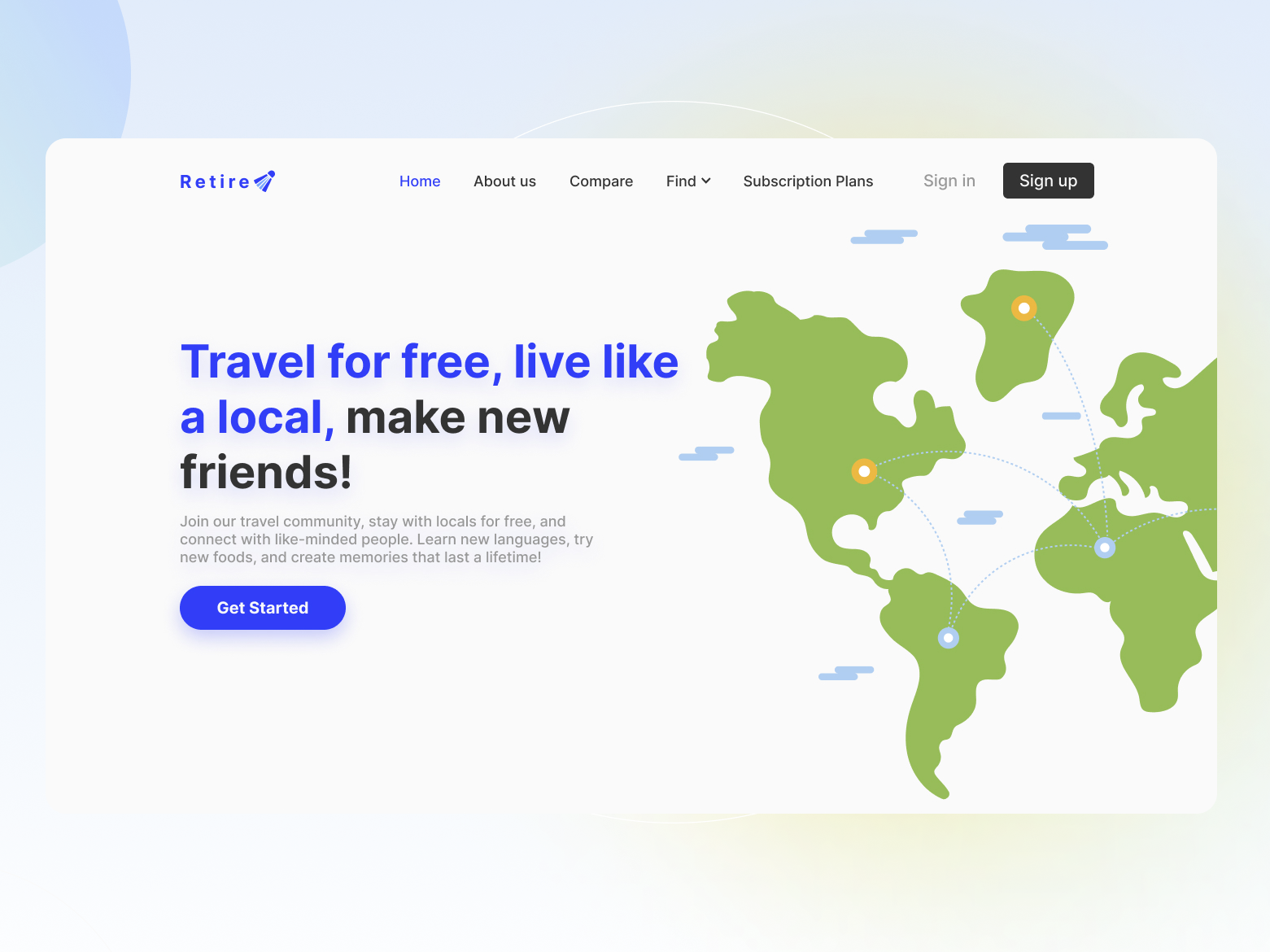 landing-page-design-for-a-travel-company-by-dmitry-pavlenko-on-dribbble