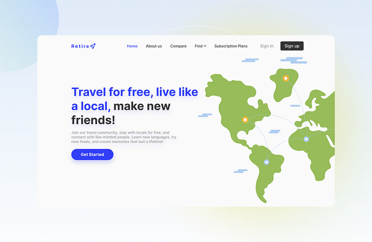 landing-page-design-for-a-travel-company-by-dmitry-pavlenko-on-dribbble