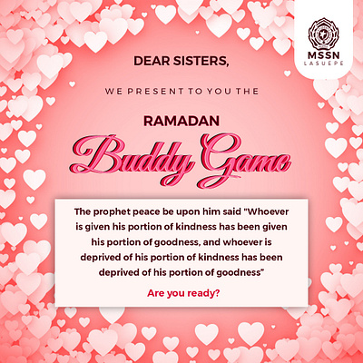 Ramadan Buddy Game design graphic design islamic text effect