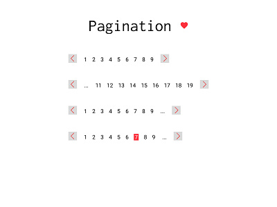 #Dailyui085 Pagination branding dailyui design figma graphic design illustration landilg page logo pagination pagination ui pagination ui design ui ux vector web web design