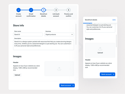 Onboarding steps design system library onboard process stand ui steps system ui ui kit ux