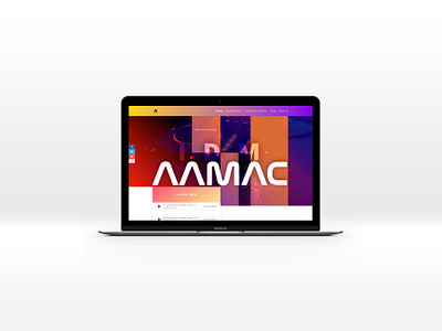 AAMac - Selected Screengrabs electroni music harrogate north yorkshire ui united kingdom ux visual design website for a dj website for a music producer website for a musician website for music webste wordpress