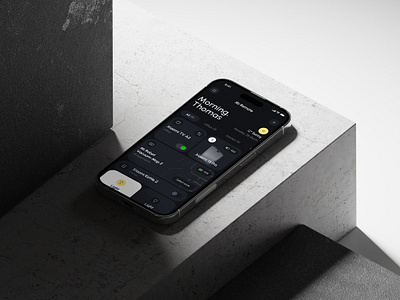 Mi Home Remote Mobile Control Panel Design Concept app control panel dark theme dashboard design home inspiration minimal minimlastic mobile app mobile app design remote remote home trend ui ui mobile app ux ux ui design weather web