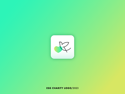 Charity logo branding charity design esg flat design graphic design help icon illustrator logo logotype love vector